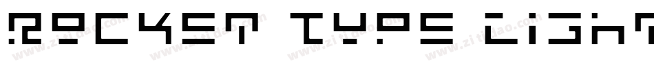 Rocket Type Light字体转换